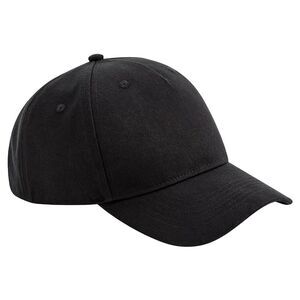 Beechfield Unisex Adult EarthAware Natural Baseball Cap / Black